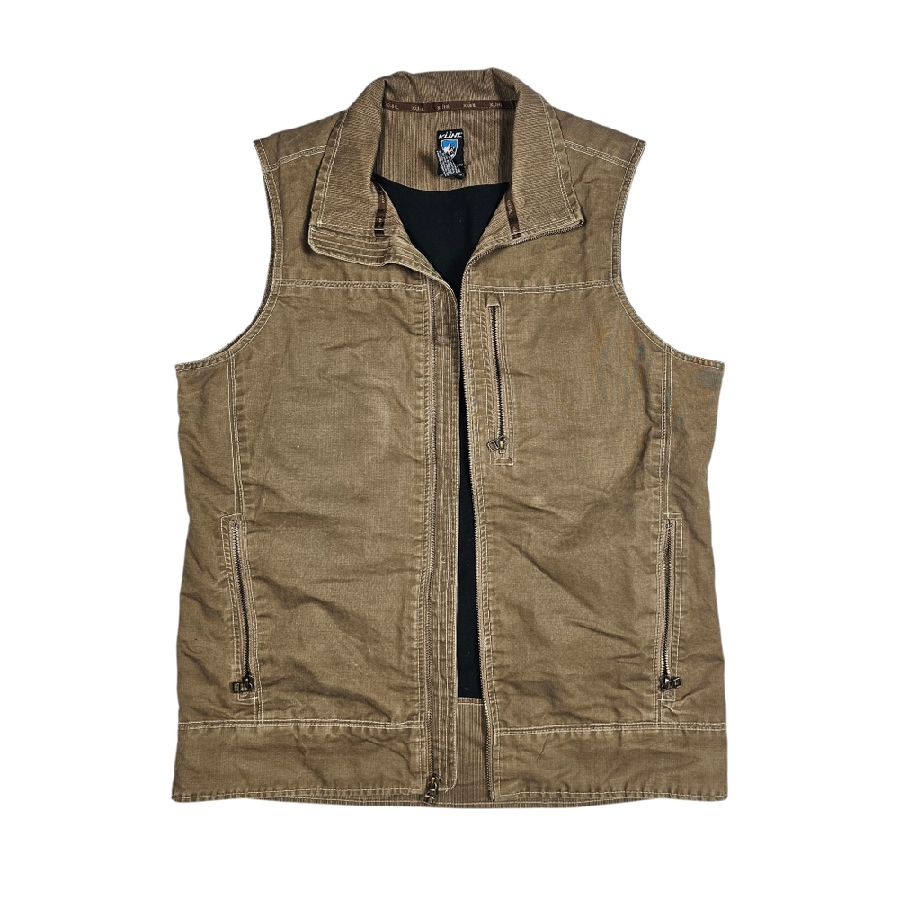 Kuhl Khaki Burr Vest Men's Size‎ Large